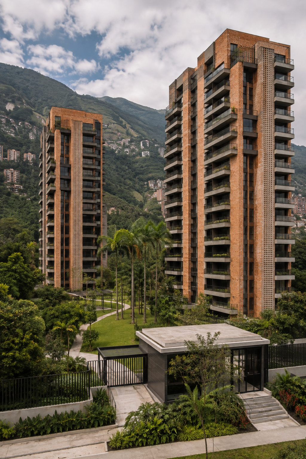 Conjunto residencial en Medellín con obras de mejora ejecutadas