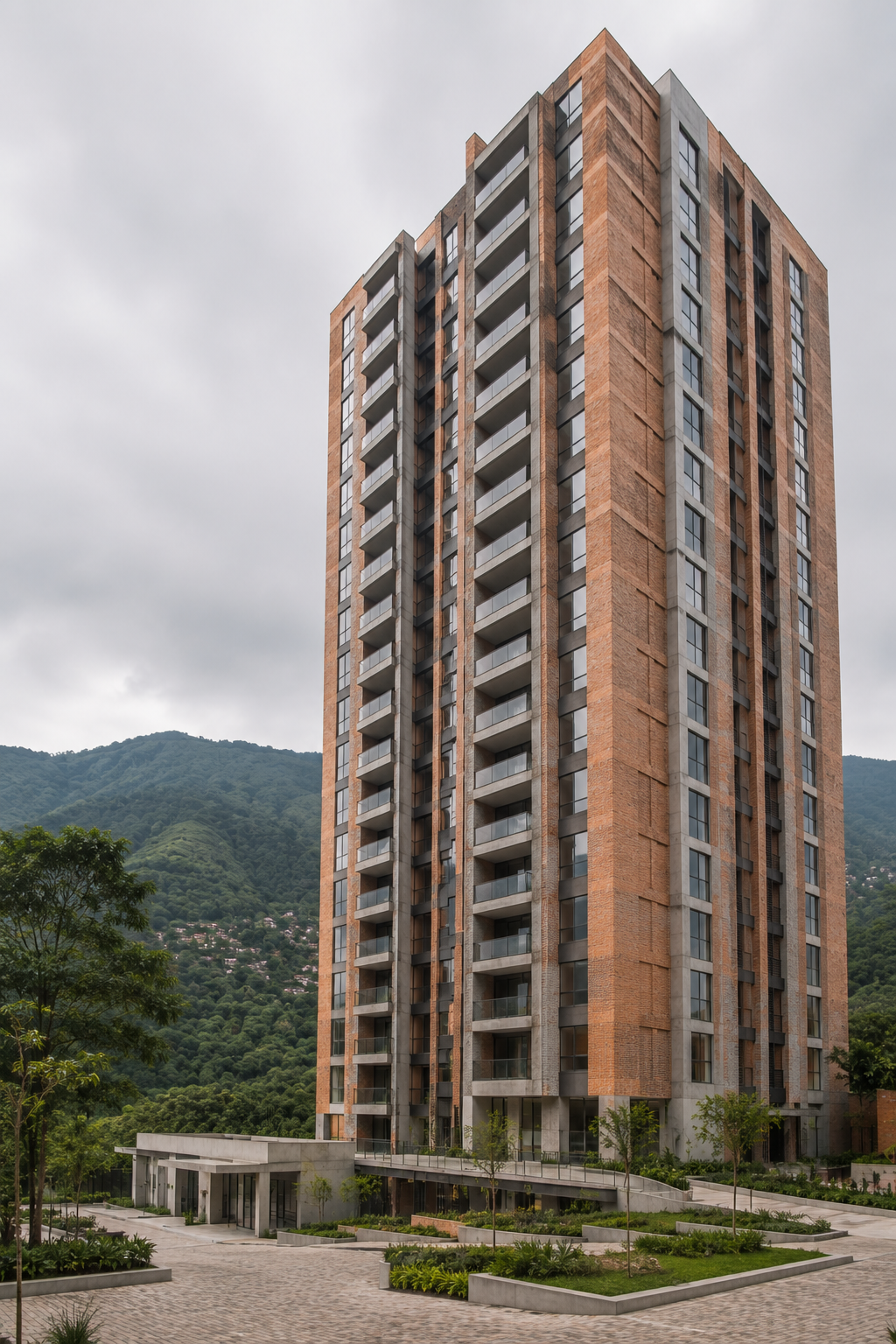 Copropiedad nueva recién entregada por la constructora en Medellín