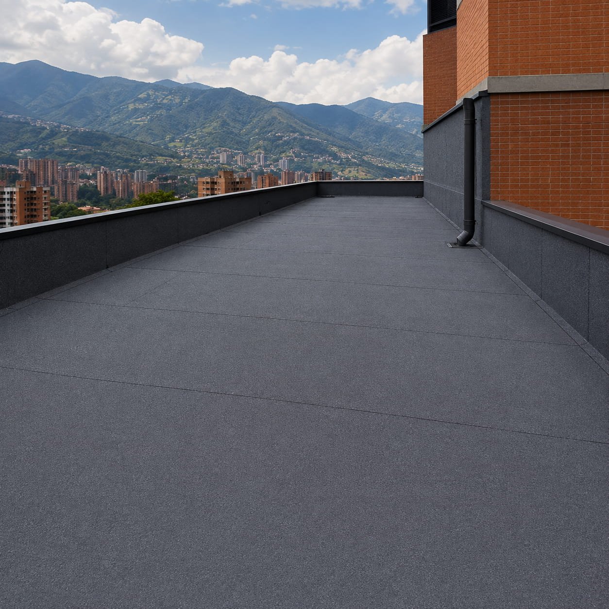 Impermeabilización de cubiertas en copropiedad de Medellín